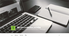 Desktop Screenshot of beup.es
